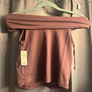 Off the shoulder arie top